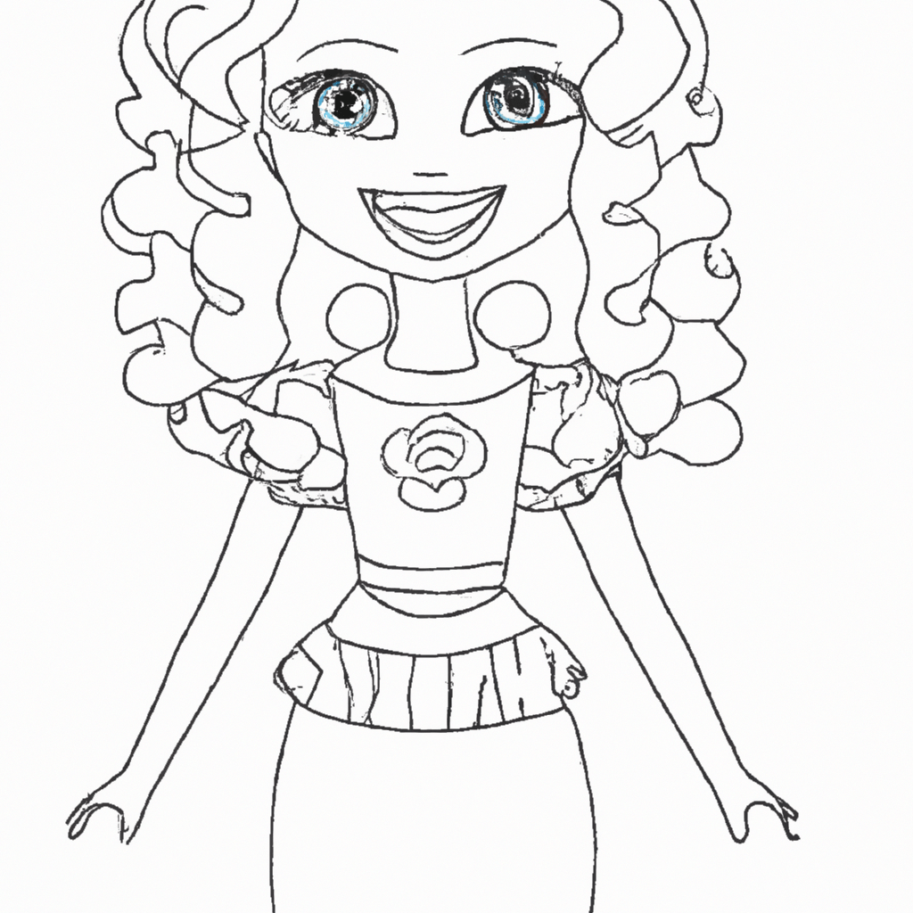 Desenho de Boneca para Colorir - Colorir.com