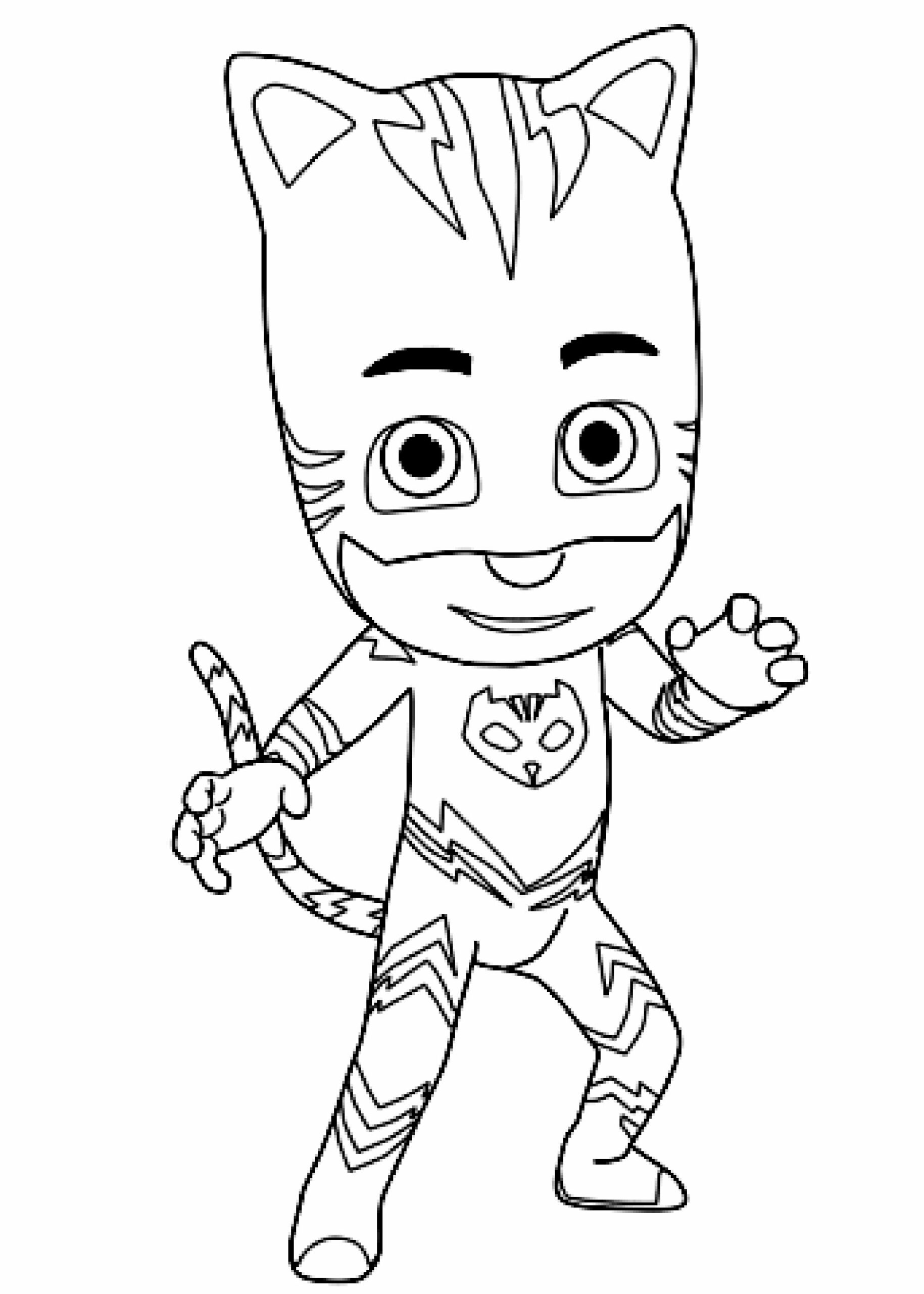 Pj Masks Desenho Para Colorir