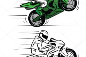 Motocross 3  Desenhos para Colorir 24