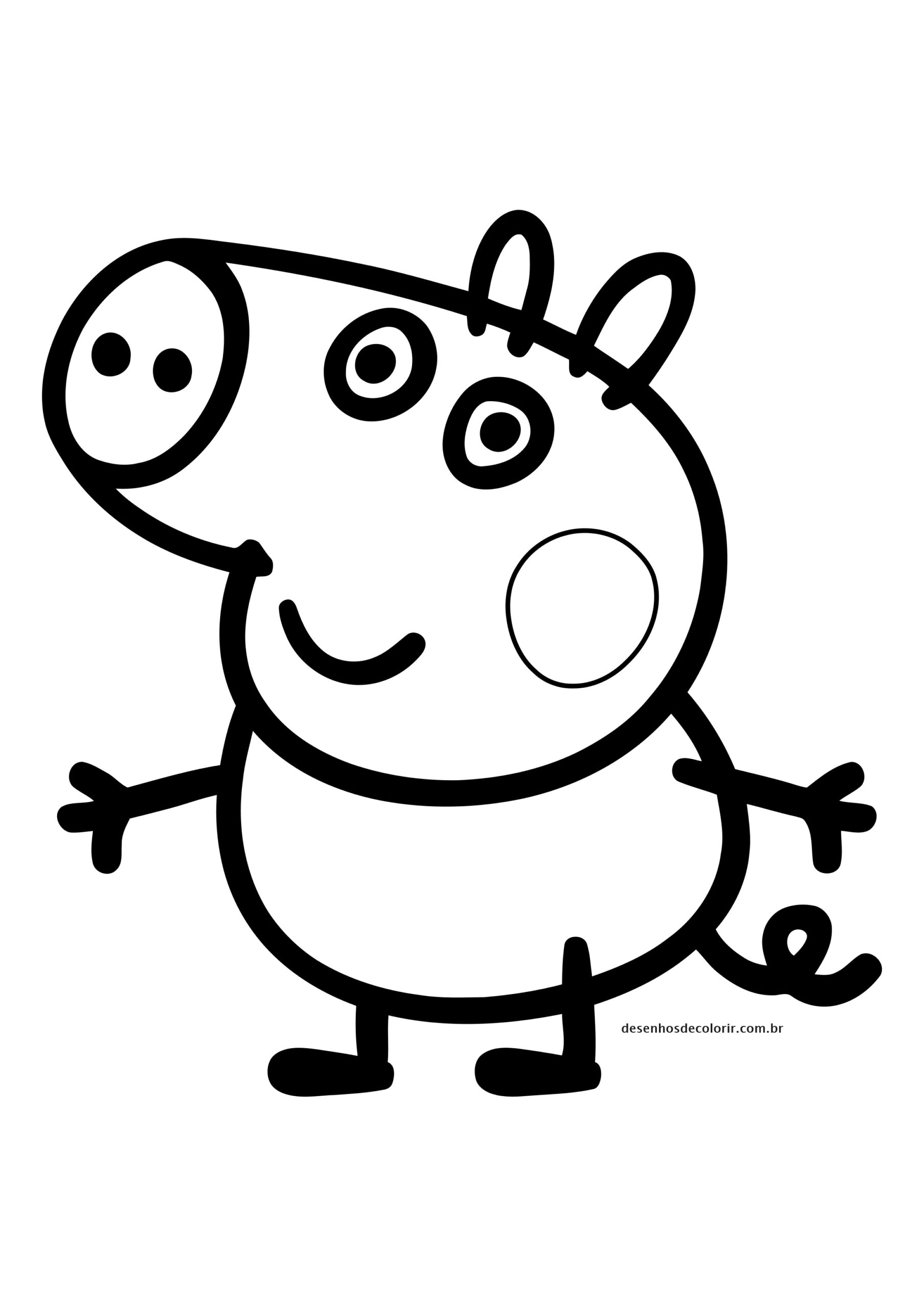 Hoje vamos desenhar e colorir a Peppa Pig com todo o passo a passo