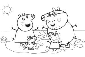 Desenhos da Peppa Pig para colorir  Peppa pig para colorir, Desenhos para colorir  peppa, Porquinha peppa