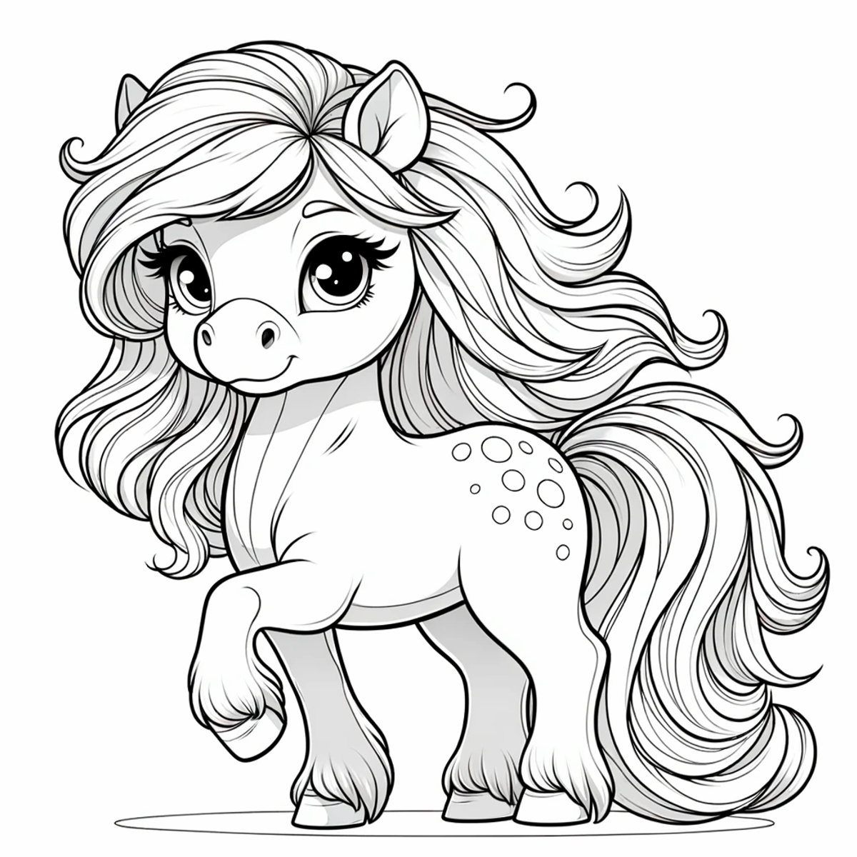 Desenho de Cavalo para Colorir - Colorir.com