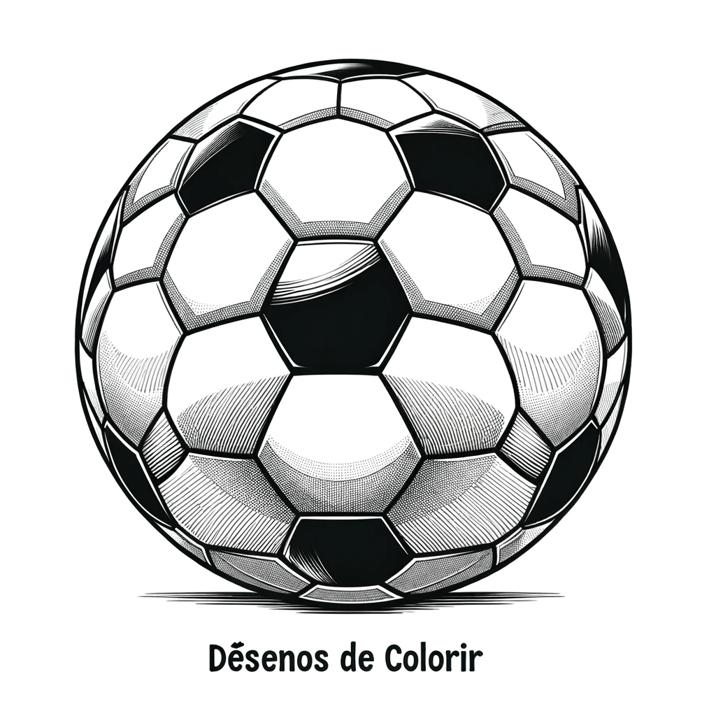 Desenho de Futebol para Colorir - Colorir.com