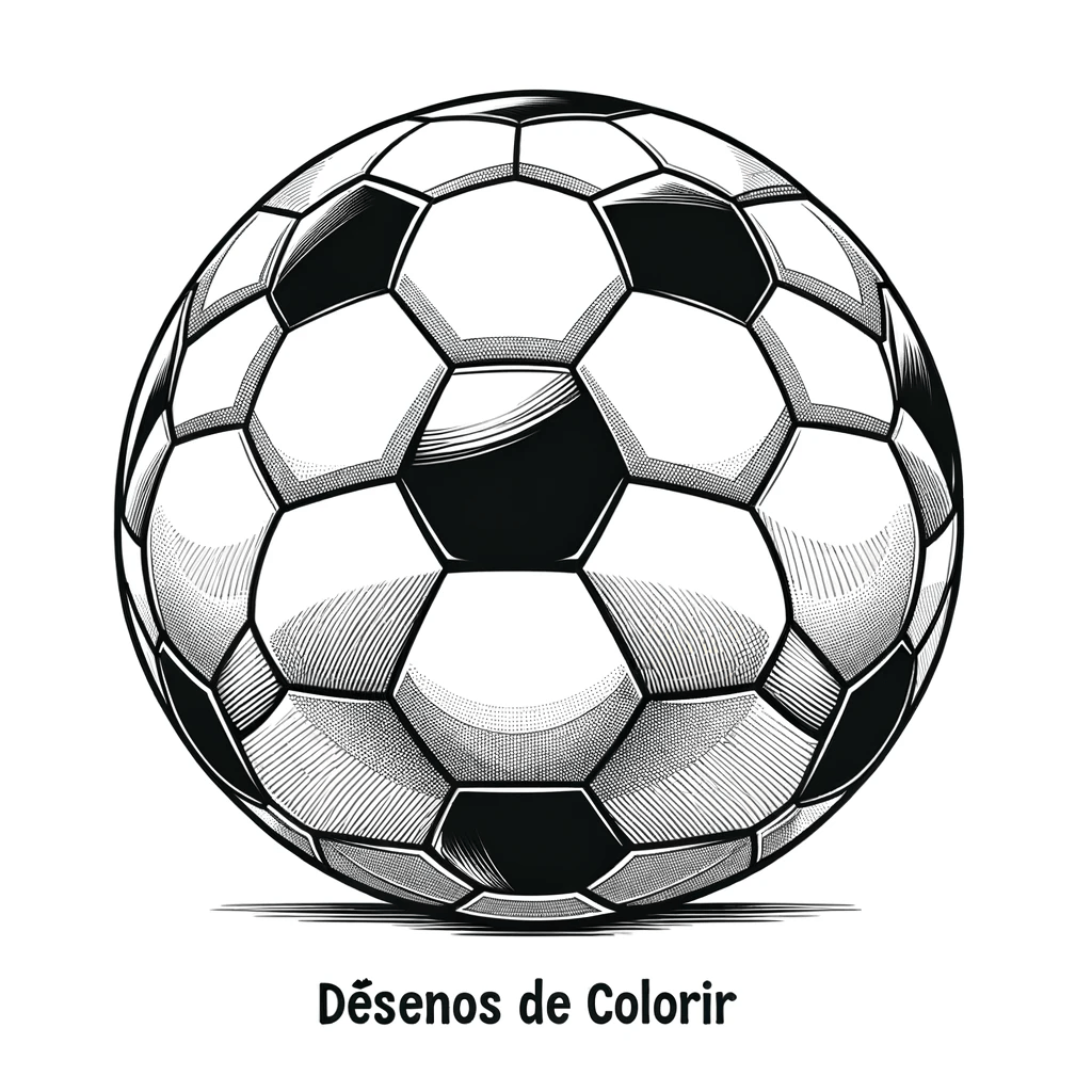 Desenhos para colorir: Desenho para pintar de Bola.